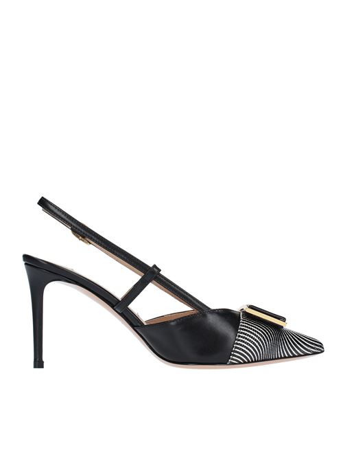 Décolleté Slingback modello 6505 in pelle FRANCESCO SACCO | 6505NERO